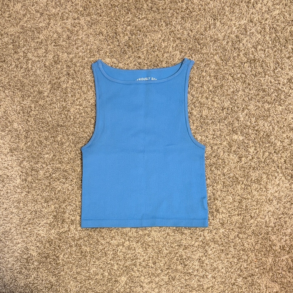 Aeropostale Sky Blue Women's Tank Top